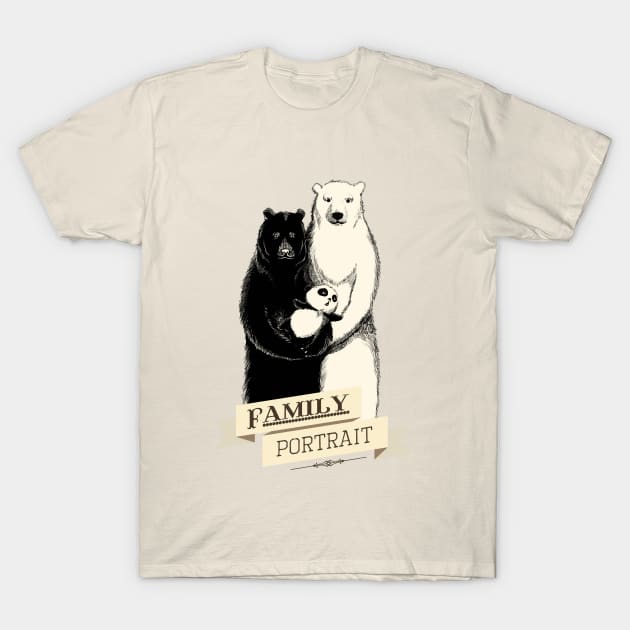 Family Portrait T-Shirt by PopShirts